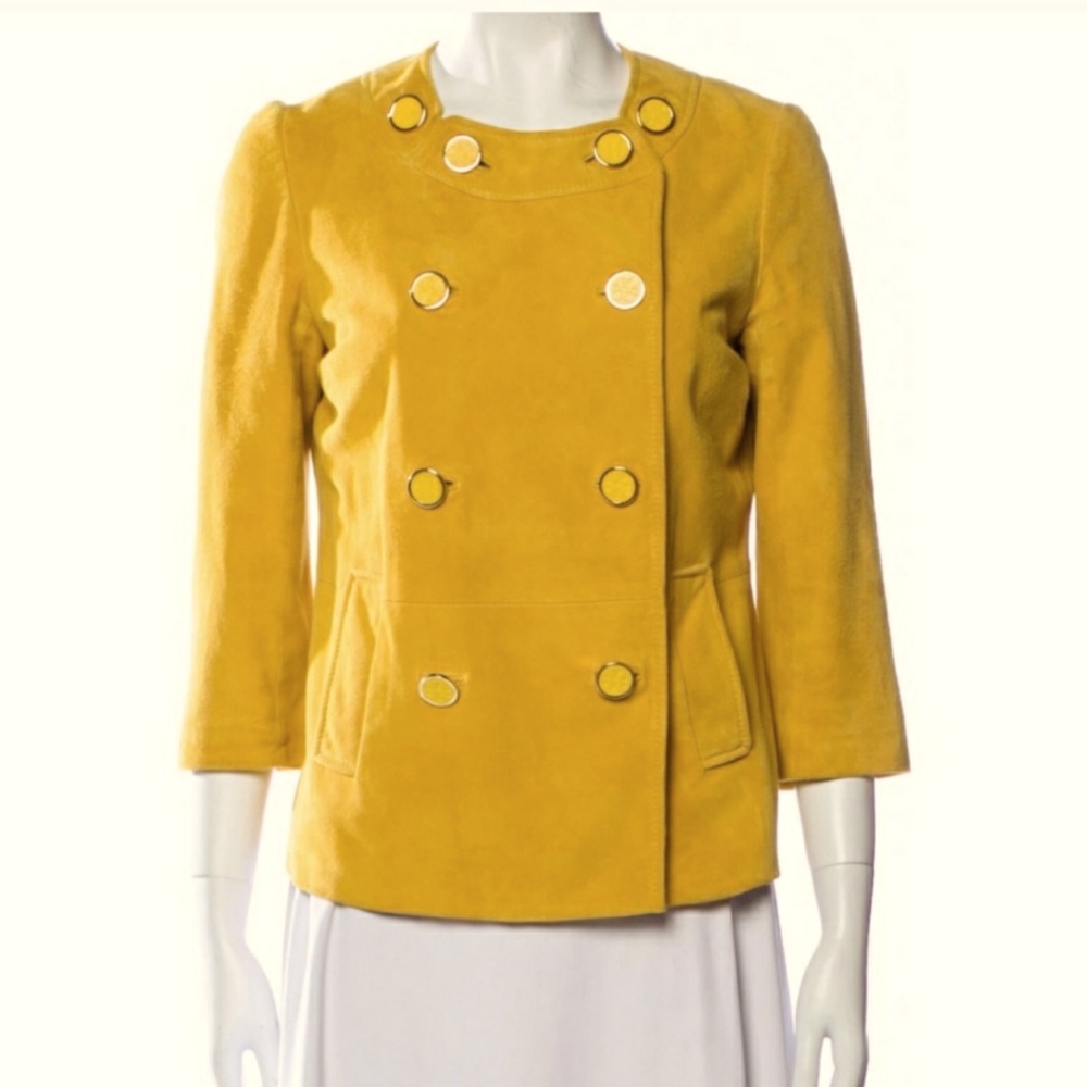 Tory Burch New 100% Genuine Leather Jacket